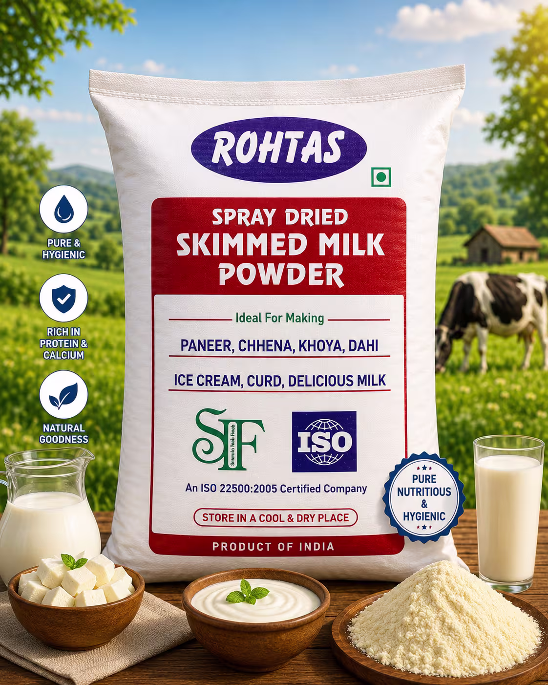 Rohtas Milk Powder Industrial Pack 25 KG